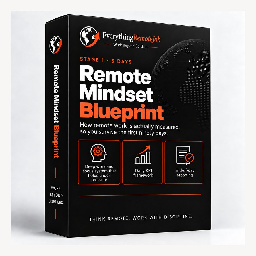 Stage 1 — Remote Mindset Blueprint