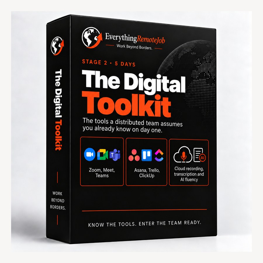 Stage 2 — The Digital Toolkit